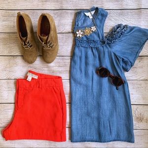 Lauren Conrad Chambray Top